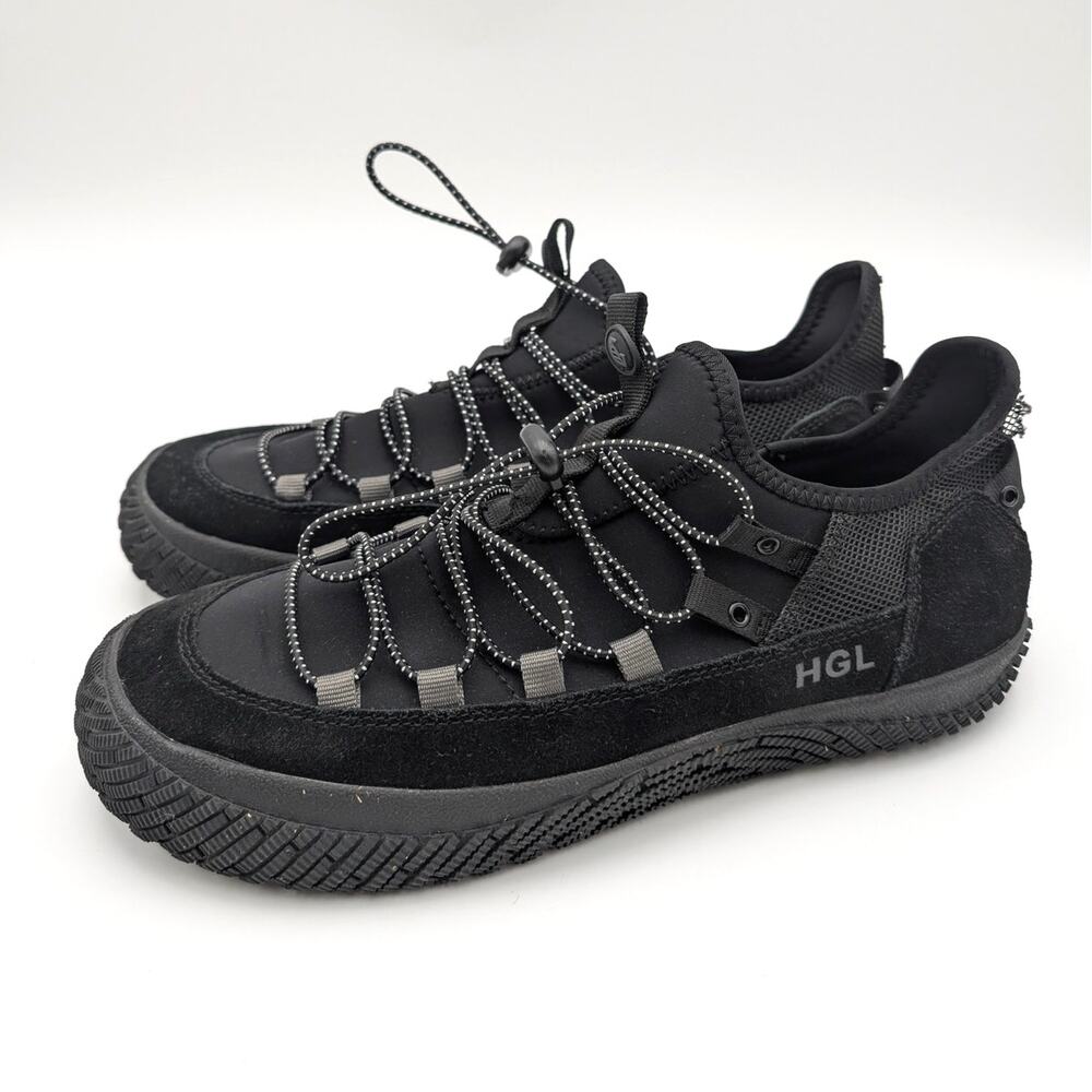 Hybrid Green Label Momentum Low Top Sneakers Shoes Men's Black Size US10 EU43